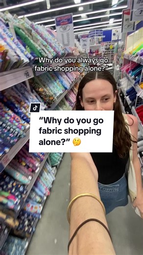Exploring Fabric Shopping Alone | Sewing Fabric Adventure