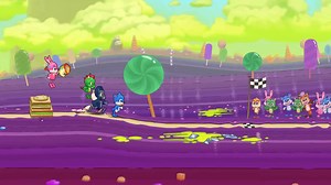 Stampede Mode is out now! This is a new game mode that brings 8 player races to Fun Run 4! 🎱 To make sure every race starts with a bang, players will be getting a random speed powerup on the start line. 🚀 From there you need to battle it out for first place using your powerup loadout! Try it out now and have fun! 👾 | Fun Run