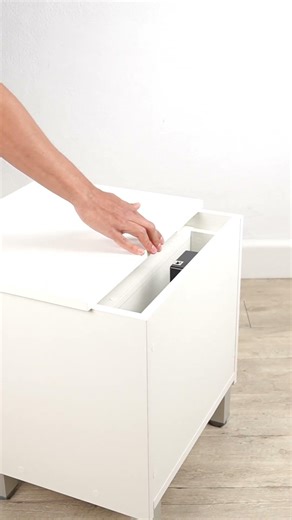 Table de nuit au design élégant… mais avec un secret que personne ne soupçonne. 🔐