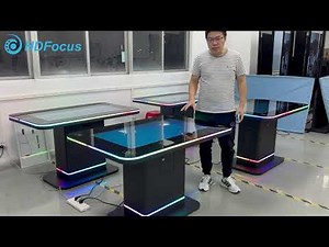 Interactive Touch Screen Game Table Introduction #hdfocus
