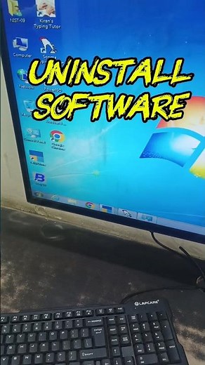 How to uninstall Software from computer | how to uninstall software in laptop #computerking