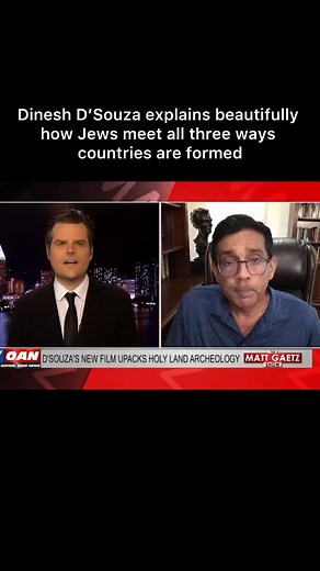 43K views · 3.4K reactions | Stay until the end and watch how Dinesh D’Souza addresses also the Gaza question. Curated by @we_love_humans_ Full video from “oann” YT channel. | We love humans | Facebook