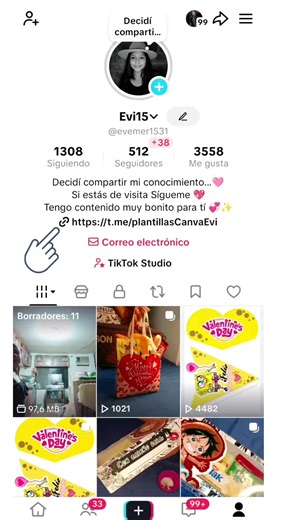 Plantilla Editable GRATIS en Telegram