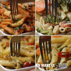 3.3M views · 316 reactions | Save money AND time this holiday season with these EASY One-Tray Pasta Meal Prep recipes! | CNBC Make It | Facebook