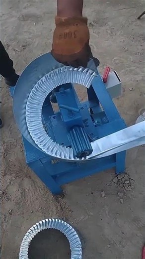 Metalworking Basics: Rolling, Bending, and Corrugating Steel#youtubeshorts