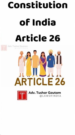 Article 26 : self-governance of religious denominations