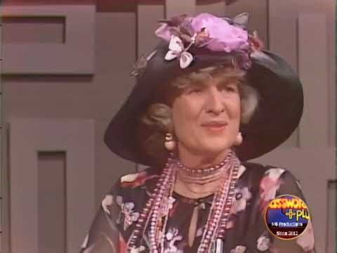 Password Plus (Ep. 603) (5-7-1981) (Day 4) (All Star Week) (Donner, Francine, Duke Astin, & Bowzer)