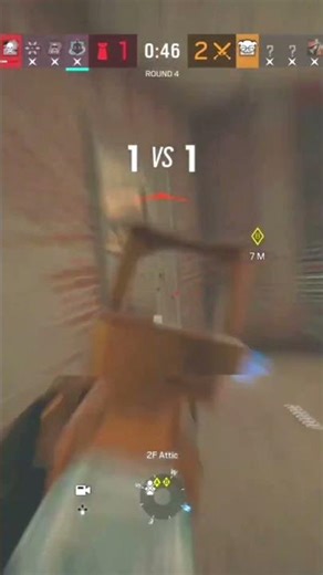 We win the round no idea how 🤣 #funny #rainbowsix #rainbow6 #foryoupage #foryou #gaming #subscribe