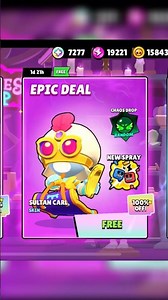 Free New Skins🔥 #brawlstars