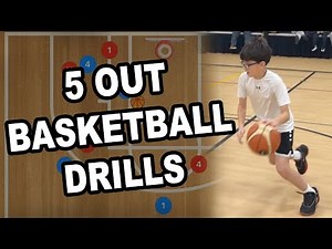 5 Out Basketball Offense Drills