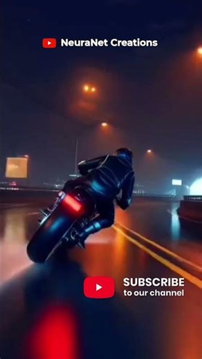 Cyberpunk Motorcycle Short | The Lonesome Rider