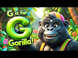 Fun Letter G Song for KIDS | Gorilla | Super Simple Song