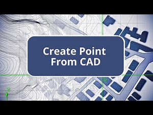 TBC - Create Point From CAD - Surface Modeling Edition Commands