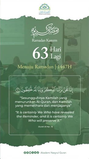 𝟔𝟑 𝐇𝐀𝐑𝐈 𝐋𝐀𝐆𝐈 𝐌𝐄𝐍𝐔𝐉𝐔 𝐑𝐀𝐌𝐀𝐃𝐀𝐀𝐍 🕌✨