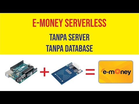 ARDUINO RFID E-MONEY SERVERLESS | TANPA KONEKSI | TANPA DATABASE | TANPA SERVER