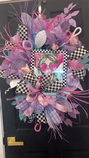 Polka Dot Wreath Co. on Instagram: "Don’t ever underestimate the value of a pastel Valentine! To create your Valentines designs you can snag the Wreath supply Box from Deco Exchange! Link is in bio. #cupid #valentinesday #valentine #pastel #conversationhearts"