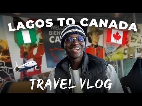 Traveling from Lagos, Nigeria to Canada 🇨🇦 | Air France | International Student Travel Vlog