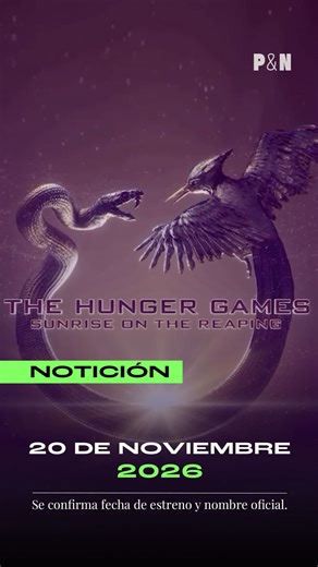 83K views · 1.7K reactions | Después de ver el increíble video, yo quería saber más, por eso te armé esta nota con los detalles https://palomaynacho.com/rz46 de lo que se sabe de The Hunger Games #SunriseOnTheReaping | Cinépolis | Facebook