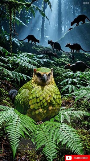 🦜 Kakapo: The World's Heaviest Parrot That Can't Fly!
