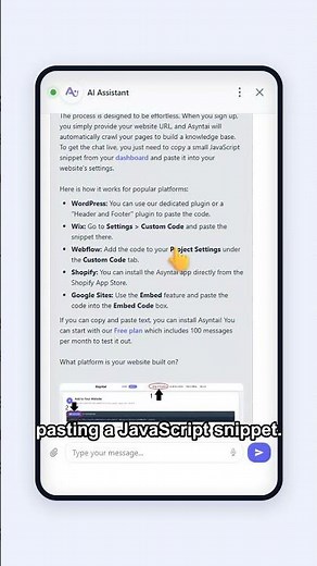 Add AI Chatbot to Your Website Without Coding (Asyntai Demo)