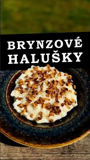 Brynzové halušky