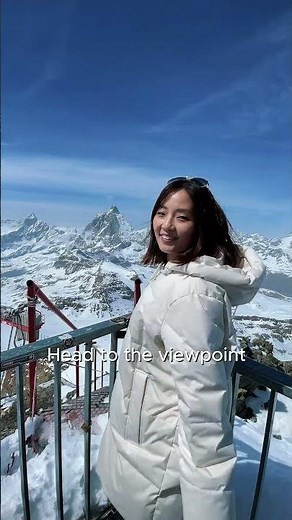 How to visit MATTERHORN GLACIER PARADISE IN A DAY!
