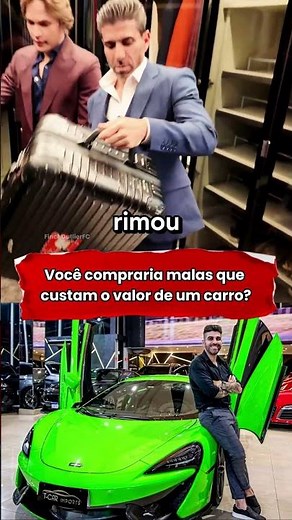 Finch's suitcase is worth a luxury car @thiagofinch @hypex.cortes #cortesfinchhx #hypexcortes