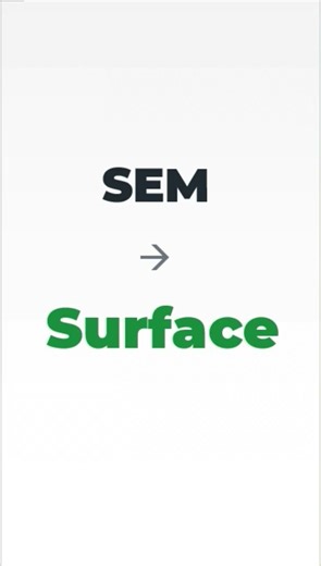 SEM vs TEM in One Sentence