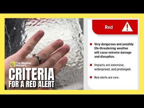 Could This Ice Storm Have Reached Red Alert Criteria? | #icestorm