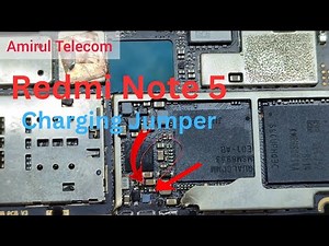Redmi Note 5 Charging Jumper | Redmi Note 5 Charging Problem