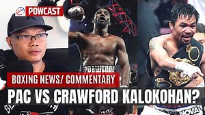 5.4K views · 165 reactions | Lugaw na balita? Kalokohan, nakakaloka na?! MP President says PacCrawford fight is NONSENSE?! #BoxingTalk #Powcast | Powcast Sports | Facebook