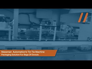 Massman Automation's - Tie Tin Tie Machine