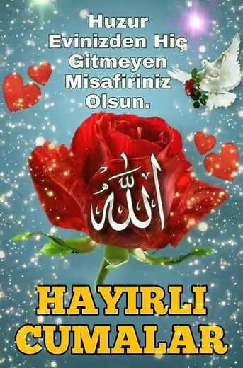 CUMA MESAJLARI HAYIRLI CUMALAR