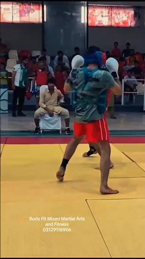 First time ringe fighting kick boxing. #youtubeshort