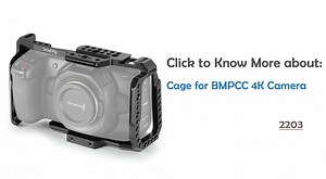 Watch Cage for Blackmagic Design Pocket Cinema Camera 4K 2203 on Amazon Live