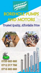 Your trusted Borehole pumps are available. | Benax Solar & Borehole Solutions Ltd | Facebook
