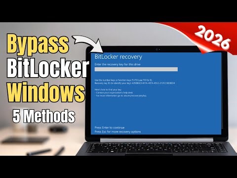 Bypass OR Fix BitLocker Recovery Screen in Windows (Real Methods)