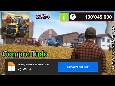 Farming Simulator 18 Dinheiro Infinito ! V 1.5.0.0