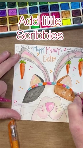 Whimsical Watercolor Tutorial #whimsicalart #watercolortutorial