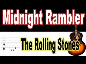 Midnight Rambler The Rolling Stones Guitar Chords