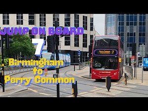 🚌🌟 Route 7 Birmingham to Perry Common | Scenic Bus Tour | City Pulse to Suburban Peace 🌳🏙️
