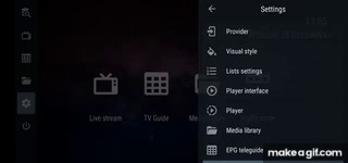 OTT Navigator - quick features review on Make a GIF