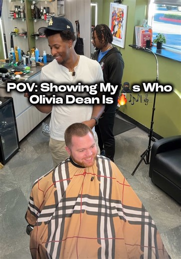 Real Gangstas listen to Olivia Deans music 😭 #oliviadean #newmusic #upland #socalbarber #iebarber