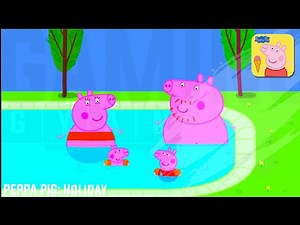 Peppa Pig: Holiday - Swimming Race - Gameplay Walkthrough