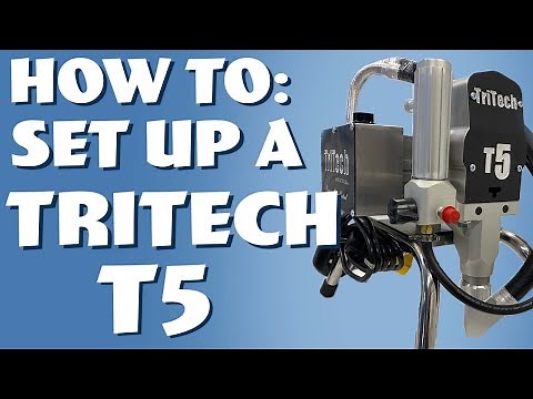 HOW TO: Set up a Tritech T5 Airless Spray Machine