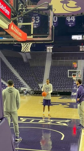 18K views · 170 reactions | It’s 2:45 p.m. and Abdi Bashir is getting up 300-400 shots. His first official game at K-State doesn’t start for more than four hours. That’s how he rolls. The Abdi Bashir story. COMING WEDNESDAY | D Scott Fritchen | Facebook