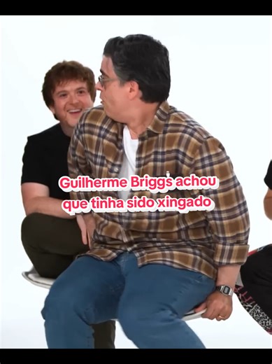 Briggs achou que tinha sido xingado #guilhermebriggs #briggs #podcast #primevideo