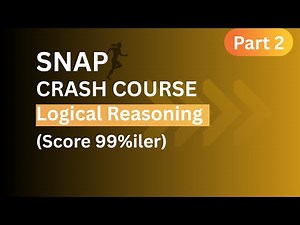 100 Most Important SNAP Logical Reasoning Questions | SNAP 2025 Analytical Reasoning Preparation