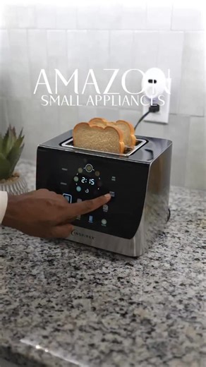 Comment NEED or use link in bio! It’s linked under ✨Small Appliances✨in my storefront. Breakfast just got smarter 🍞✨ This best selling touch screen smart toaster makes mornings easy with 8 bread types, 7 browning modes, and automatic lowering & raising. Sleek stainless-steel design digital countdown = perfect toast every time! Smart Toaster, Touch Screen Toaster, Digital Toaster, Automatic Toaster, Stainless Steel Toaster, Modern Kitchen Appliances, Smart Kitchen Gadgets, Toaster with Countdown