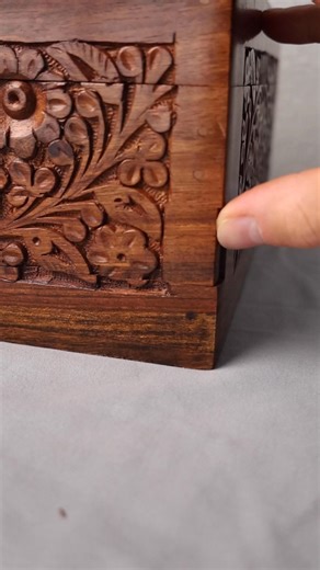 That pause. That smile. That “wait… what?” when they realize it has a hidden lock. This Secret Lock Box is designed to create that exact moment. ✅ Handcrafted with precision from solid Rosewood ✅ Hidden mechanism that surprises every time ✅ The kind of reaction you’ll never forget  Get two and make someone’s day twice as special! | Morefordecor | Facebook